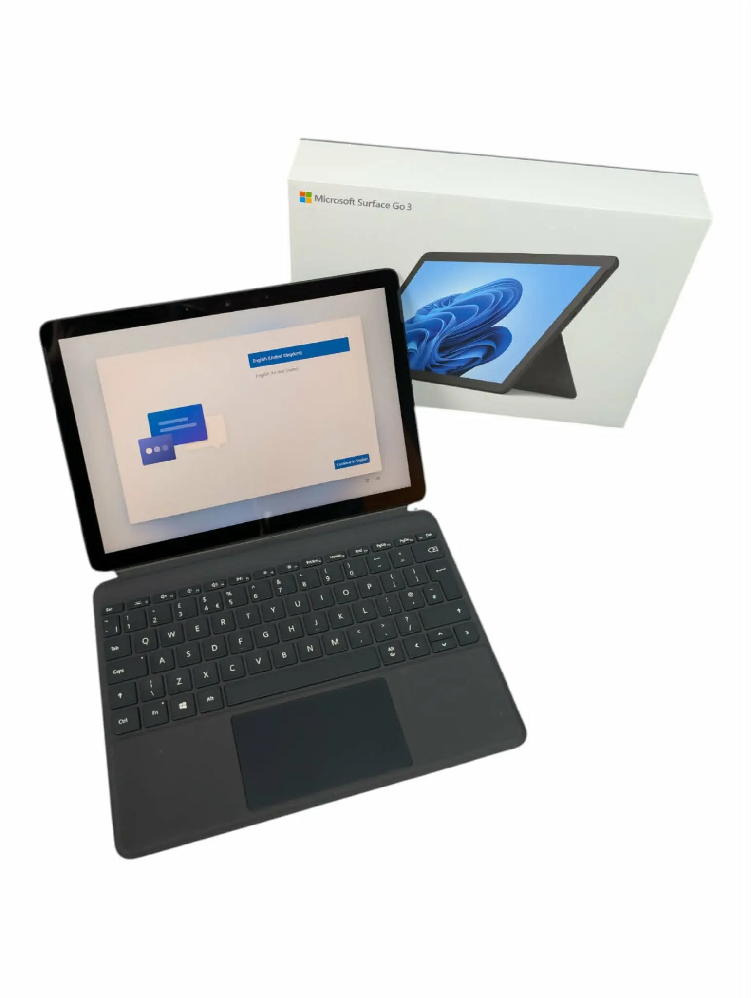 Microsoft Surface Go 3 128GB (i3) 8GB, LTE w/Keyboard (B) | Own4Less